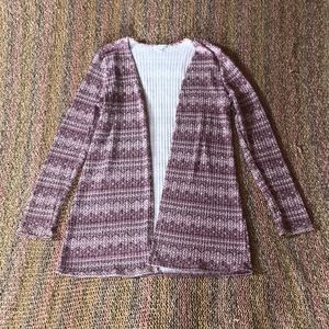 Maroon Cardigan
